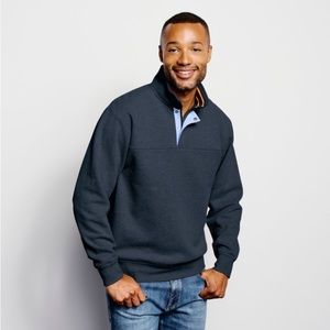 Orvis signature quarter zip in Navy (L)